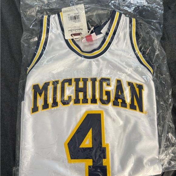 Authentic Webber Michigan basketball jersey